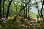 Break at vantage point in Pilis hills
