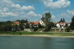 Village on Danube island