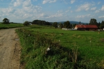 Landscape near southern Polish border
